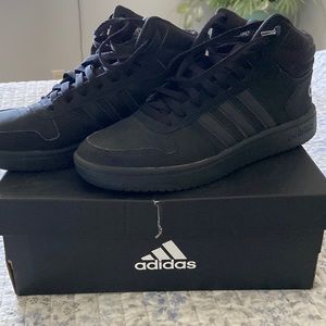 Adidas HiTops Black Size 8